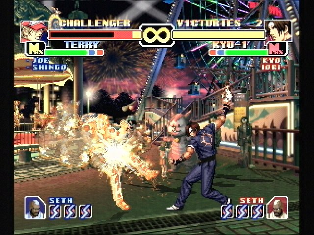 Скриншот из игры King Of Fighters`99 - 2