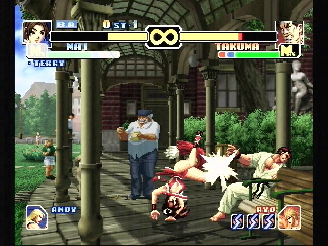 Скриншот из игры King Of Fighters`99 - 5
