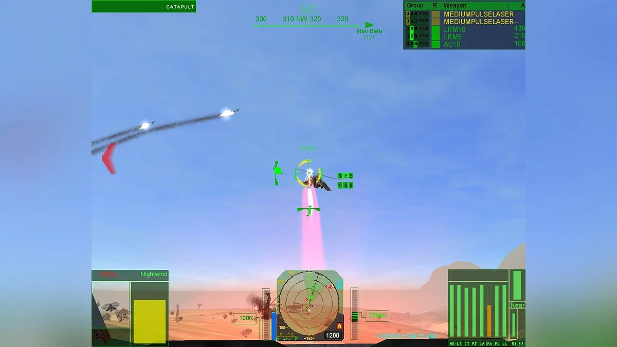 Скриншот из игры MechWarrior 4: Mercenaries - 8
