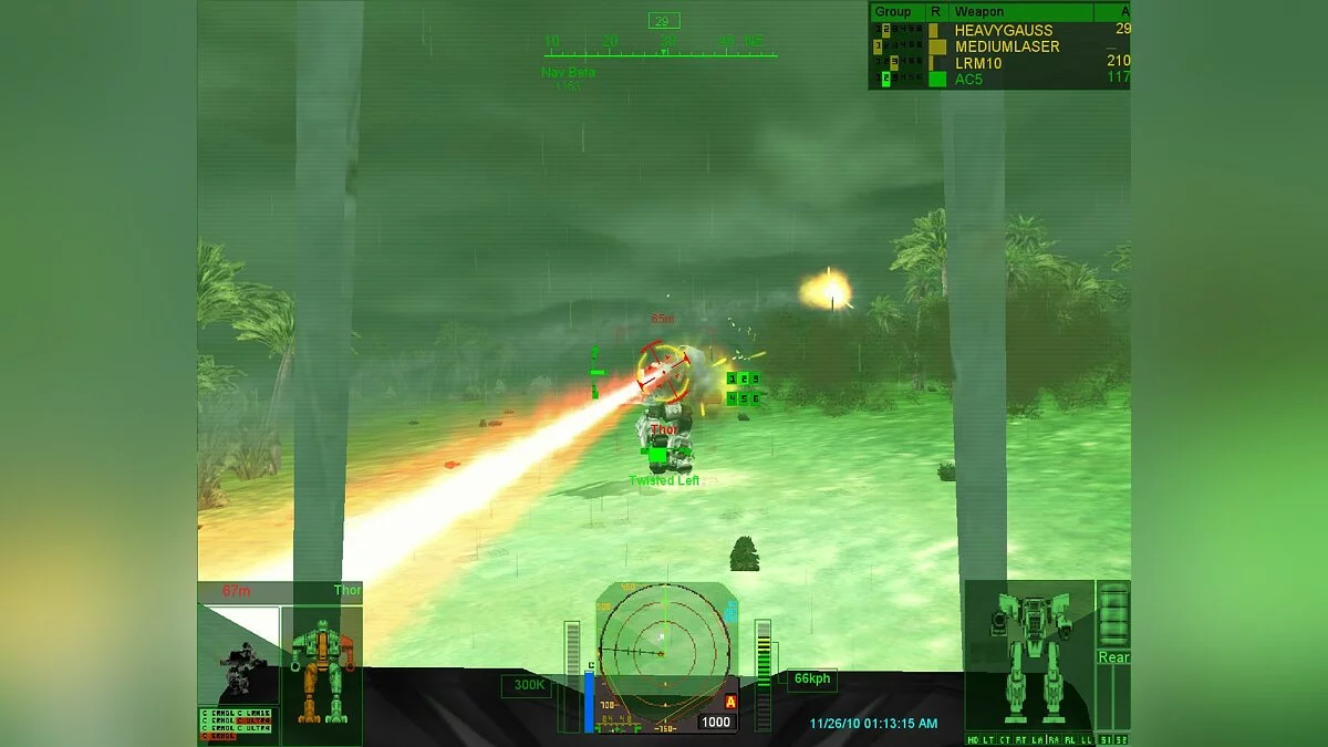 Скриншот из игры MechWarrior 4: Mercenaries - 9