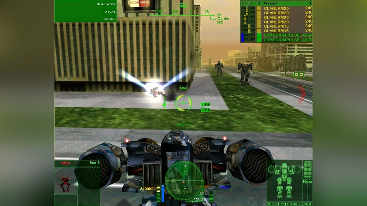 Скриншот из игры MechWarrior 4: Mercenaries - 16