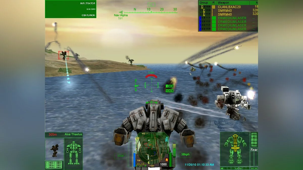 Скриншот из игры MechWarrior 4: Mercenaries - 10
