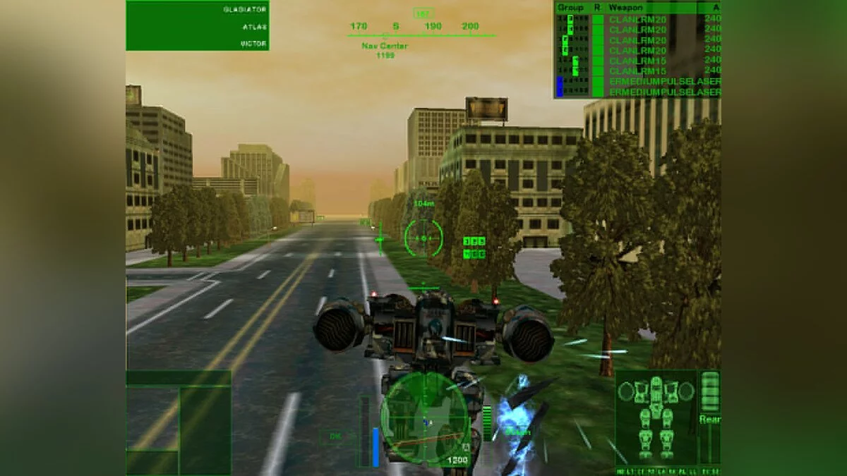 Скриншот из игры MechWarrior 4: Mercenaries - 7