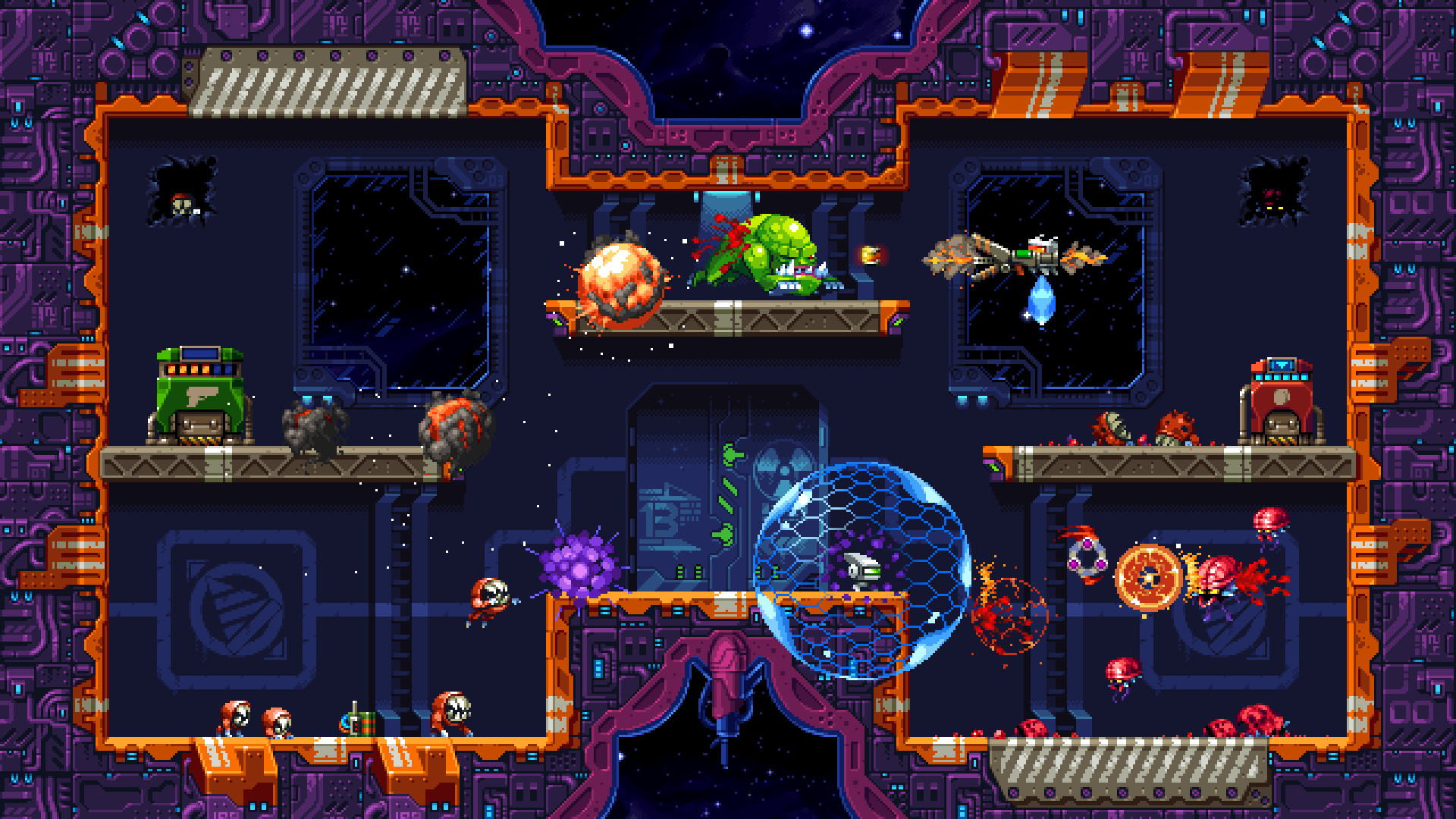 Скриншот из игры Super Mutant Alien Assault - 18