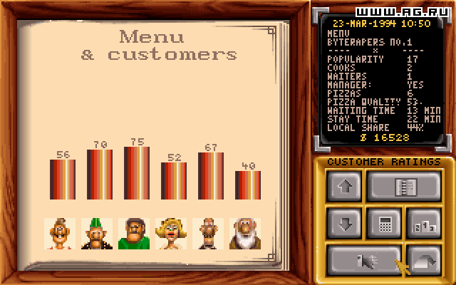 Скриншот из игры Pizza Tycoon - 36