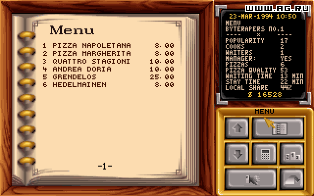 Скриншот из игры Pizza Tycoon - 14