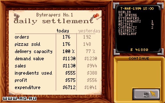 Скриншот из игры Pizza Tycoon - 26