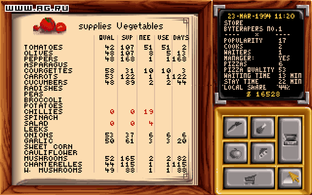 Скриншот из игры Pizza Tycoon - 17