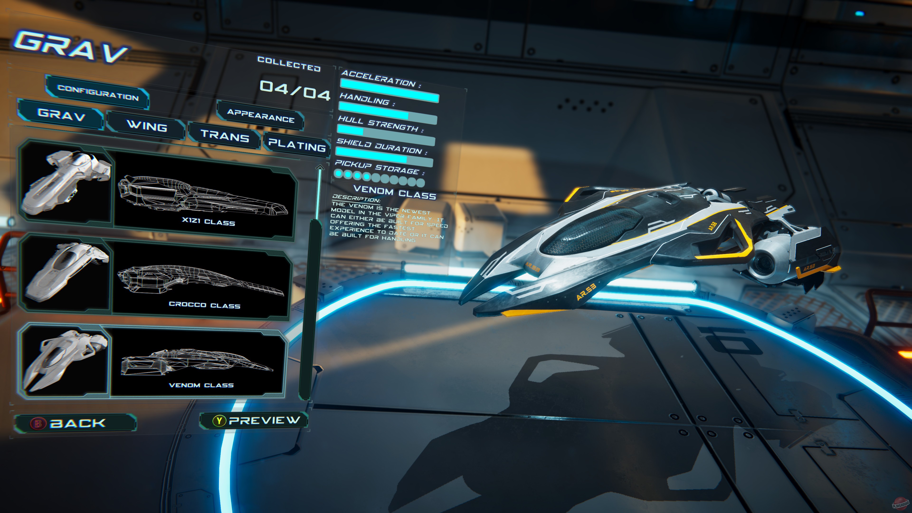 Скриншот из игры Antigraviator - 44