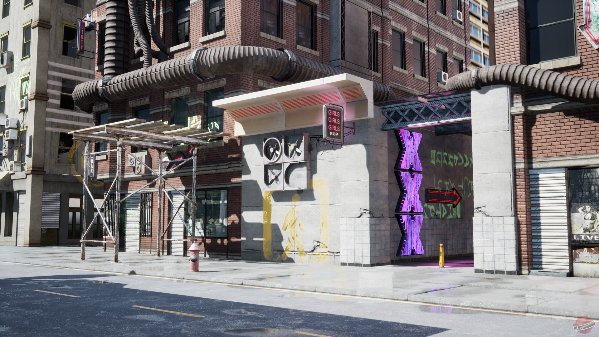 Скриншот из игры Cyberpunk 2069 - 2