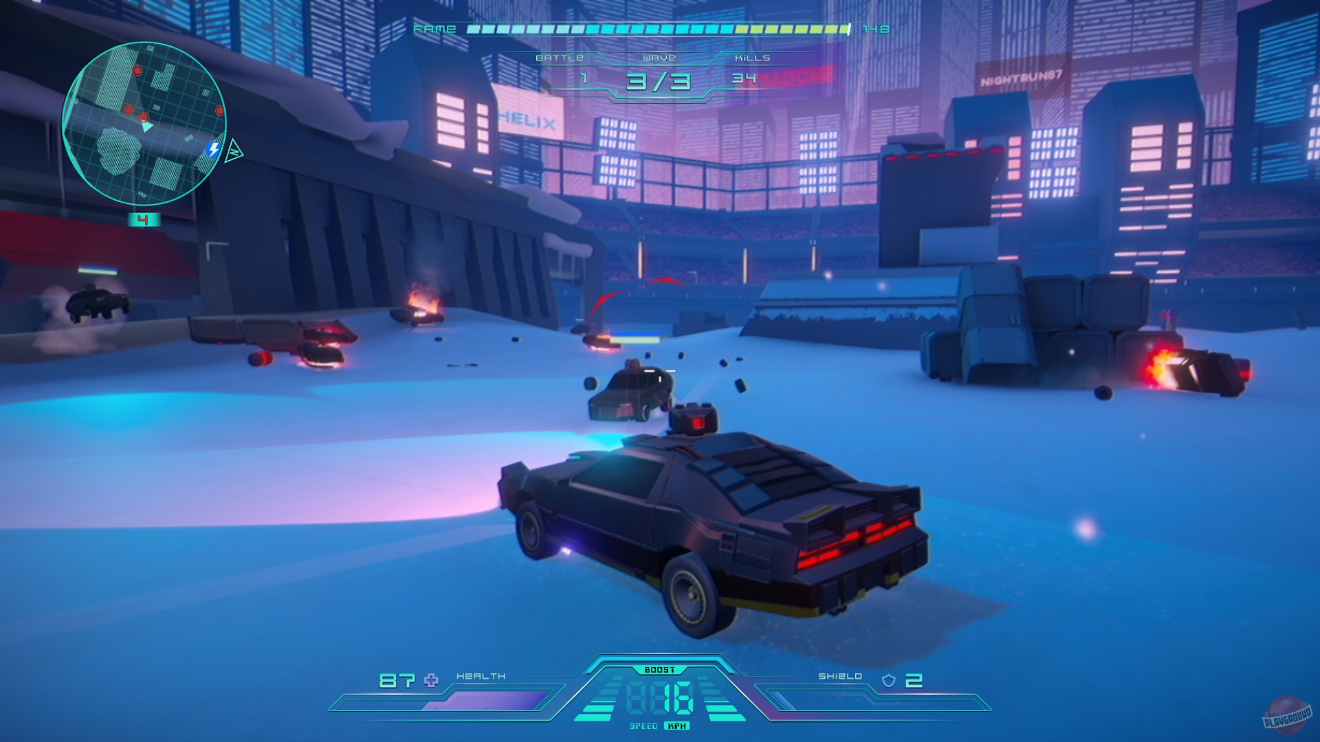 Скриншот из игры Nightwolf: Survive the Megadome - 20