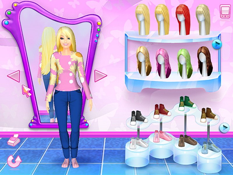 Скриншот из игры Barbie Fashion Show: An Eye for Style - 1