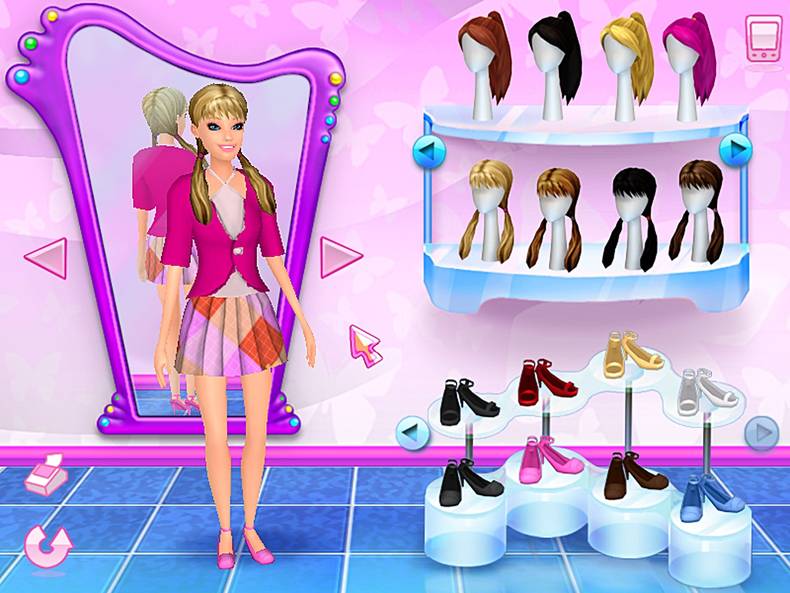 Скриншот из игры Barbie Fashion Show: An Eye for Style - 2