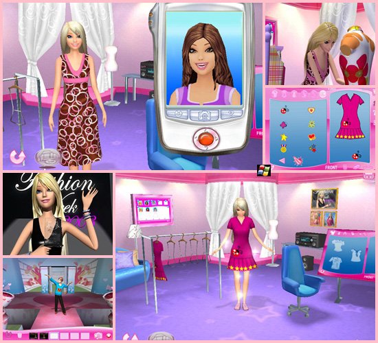 Скриншот из игры Barbie Fashion Show: An Eye for Style - 4