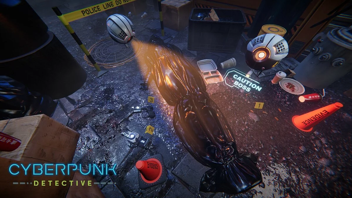 Скриншот из игры Cyberpunk Detective - 6