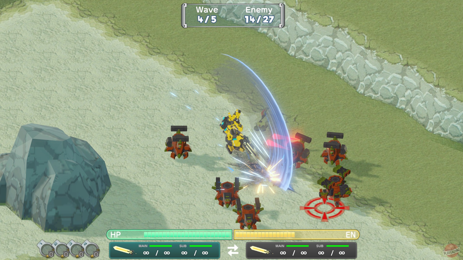 Скриншот из игры CosmicBreak Gun & Slash - 3