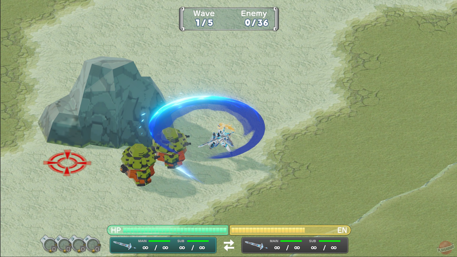 Скриншот из игры CosmicBreak Gun & Slash - 1