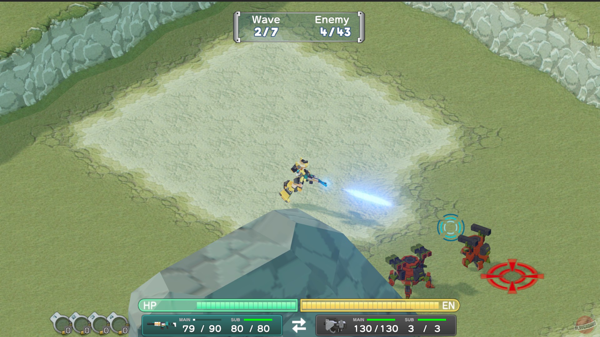 Скриншот из игры CosmicBreak Gun & Slash - 5