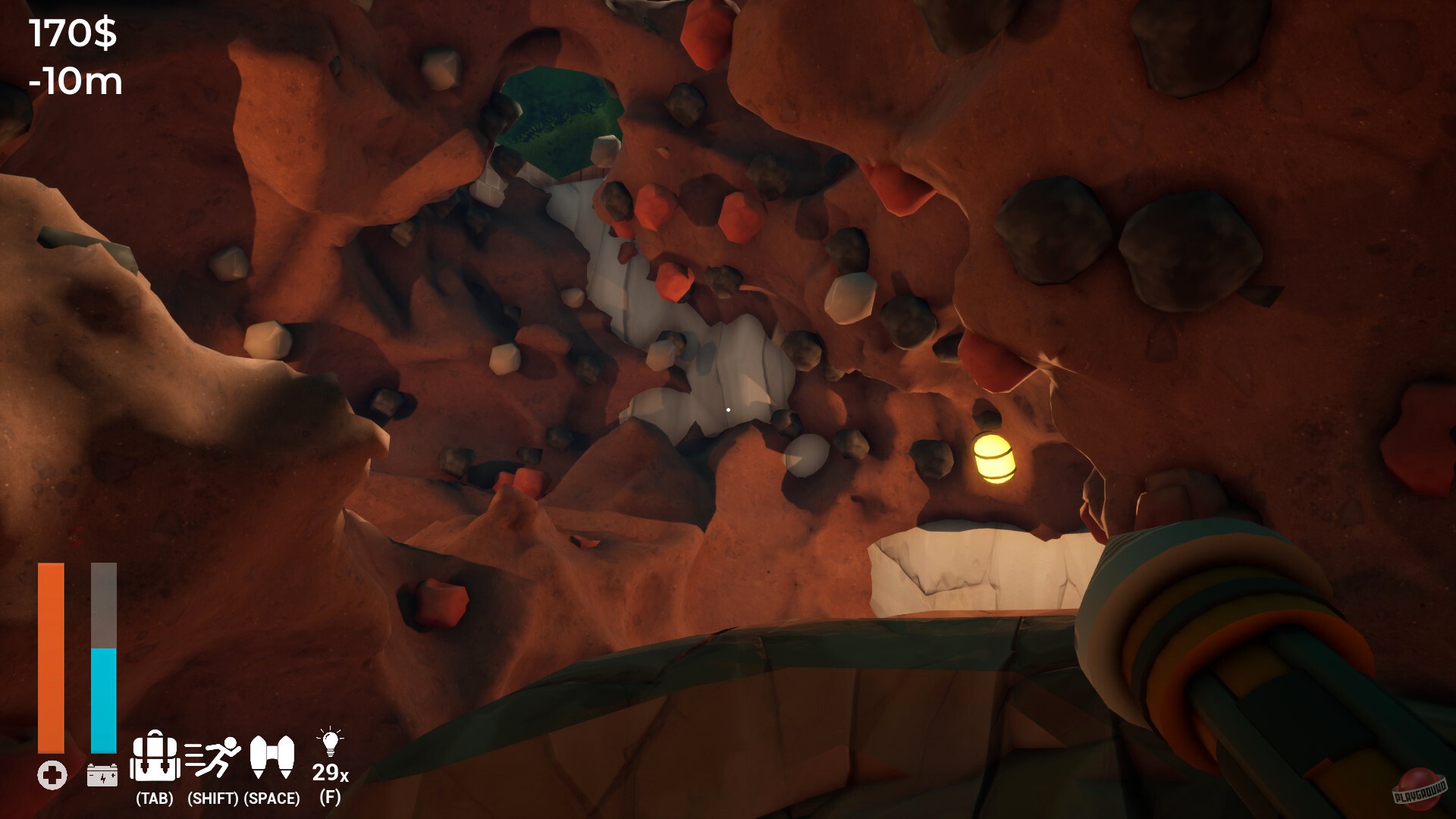 Скриншот из игры A Game About Digging A Hole - 1
