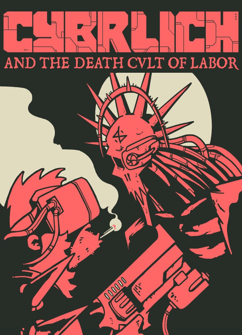 Обложка игры CYBRLICH and the Death Cult of Labor