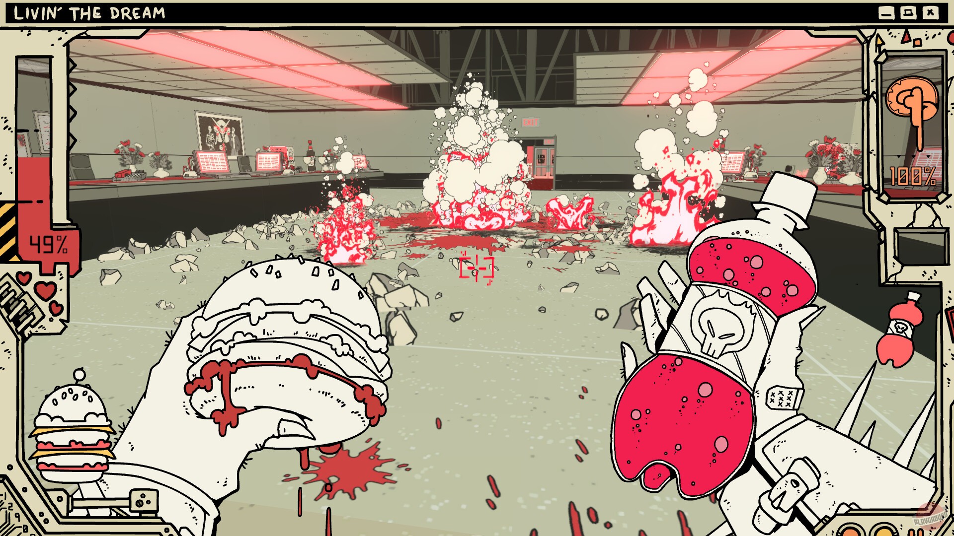 Скриншот из игры CYBRLICH and the Death Cult of Labor - 18