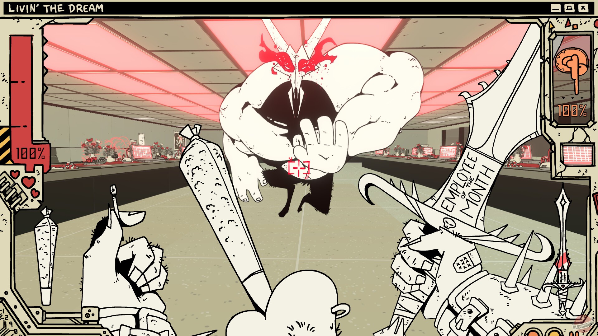 Скриншот из игры CYBRLICH and the Death Cult of Labor - 5