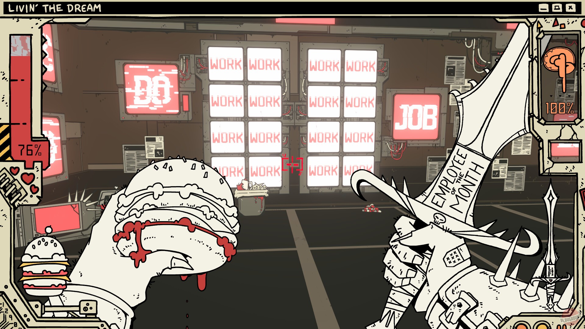 Скриншот из игры CYBRLICH and the Death Cult of Labor - 15