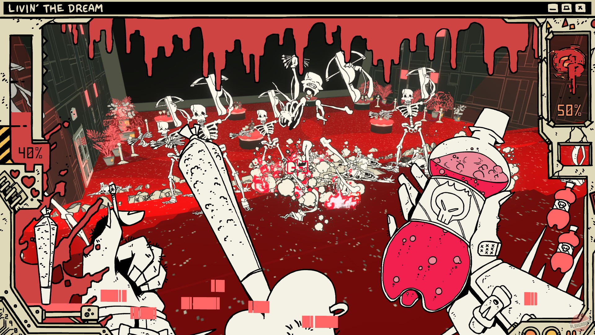 Скриншот из игры CYBRLICH and the Death Cult of Labor - 13