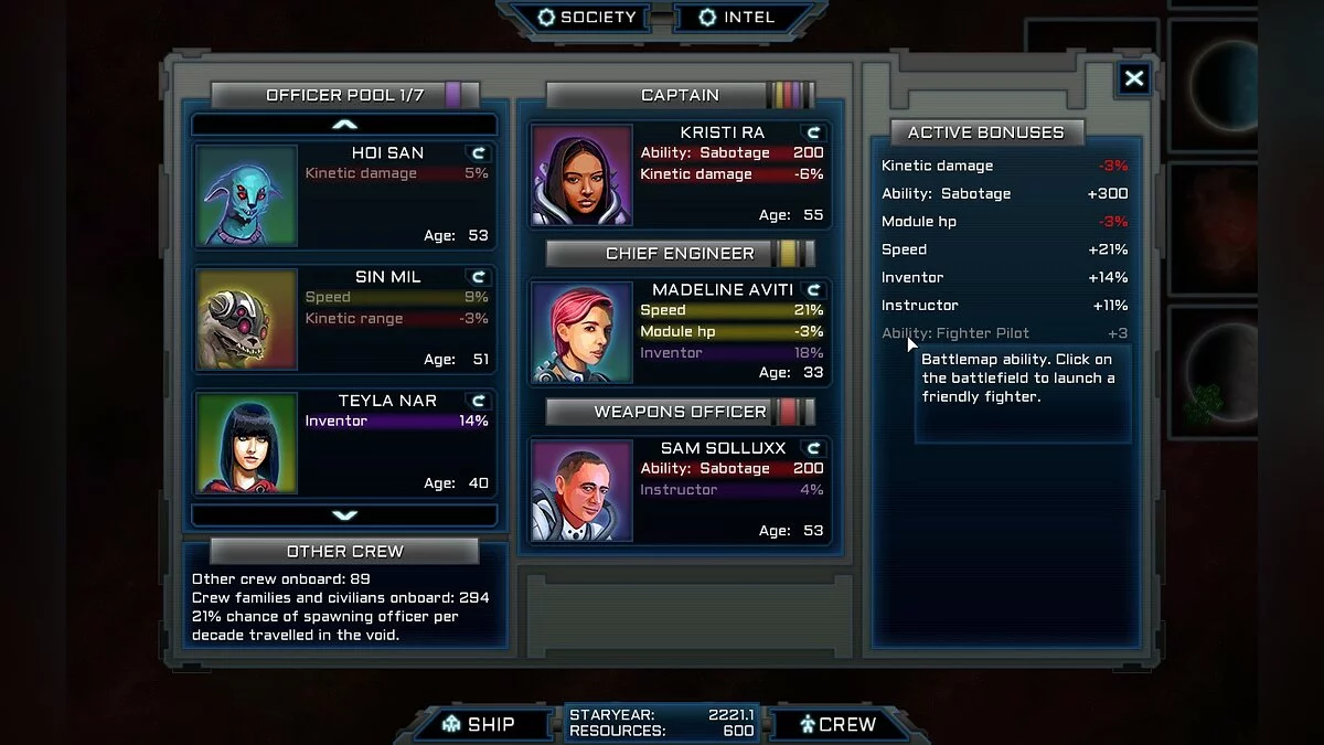 Скриншот из игры Voidship: The Long Journey - 25