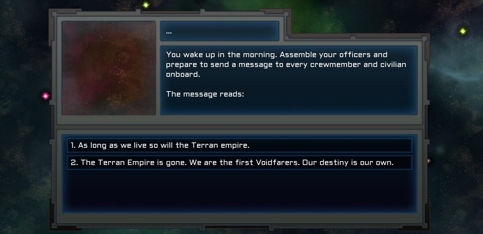 Скриншот из игры Voidship: The Long Journey - 14