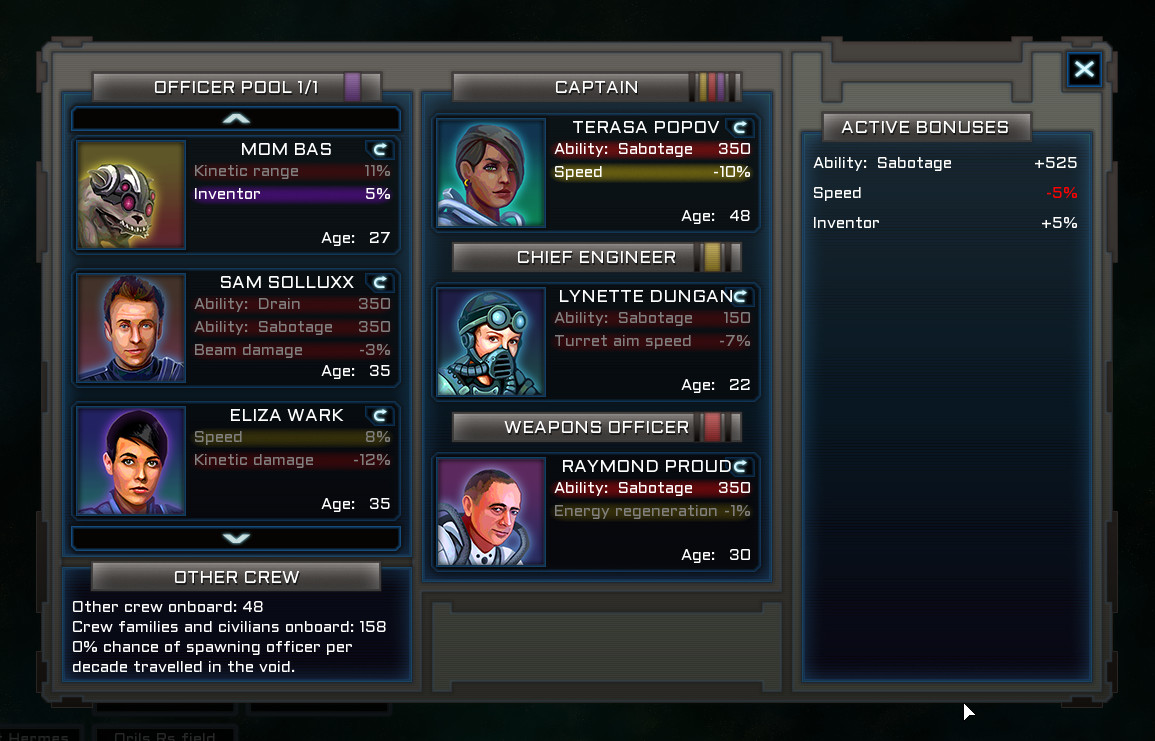 Скриншот из игры Voidship: The Long Journey - 8