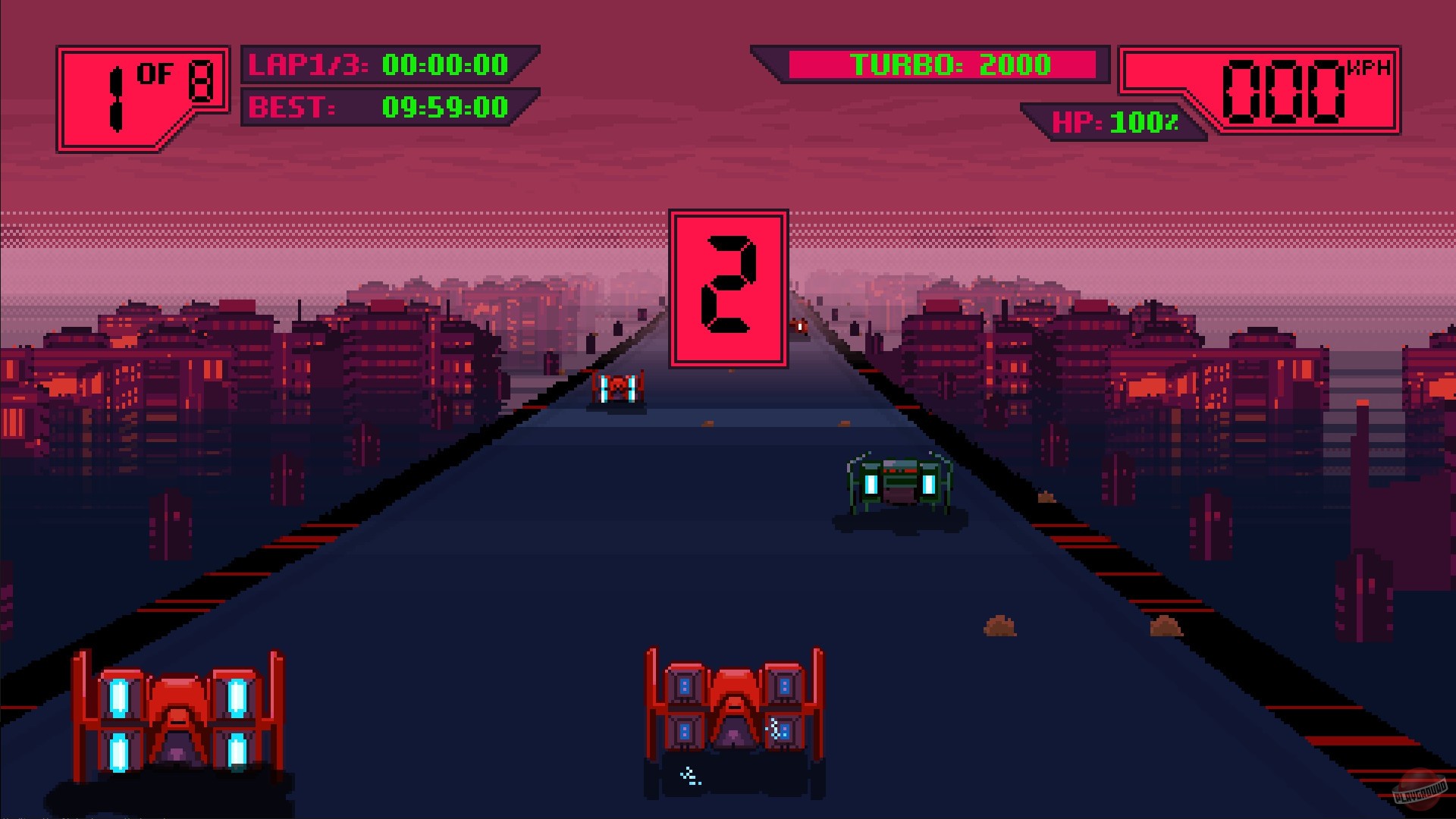 Скриншот из игры Voidspeed Outlaw - 2