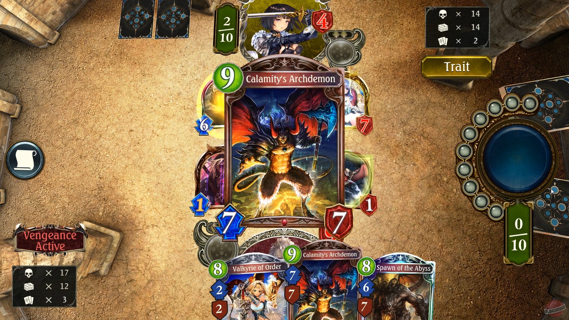 Скриншот из игры Shadowverse CCG - 6