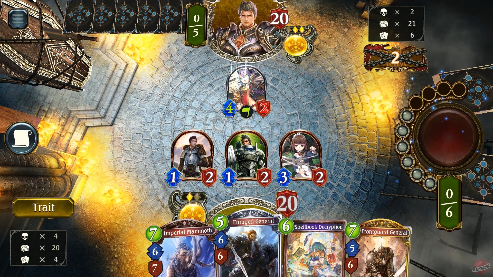 Скриншот из игры Shadowverse CCG - 5