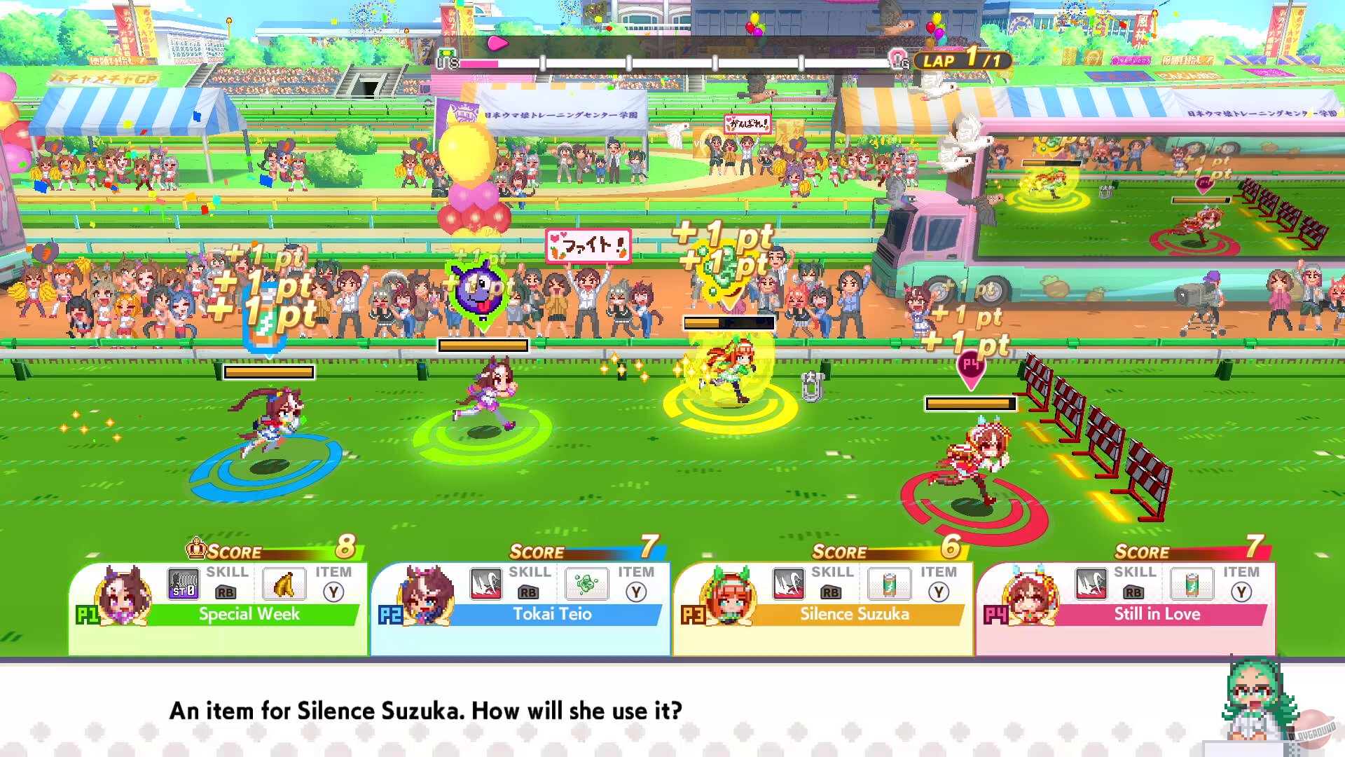 Скриншот из игры Umamusume: Pretty Derby - Party Dash - 8