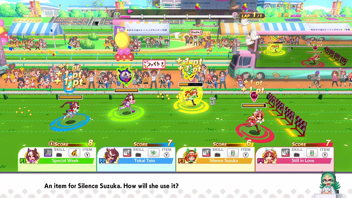 Скриншот из игры Umamusume: Pretty Derby - Party Dash - 7