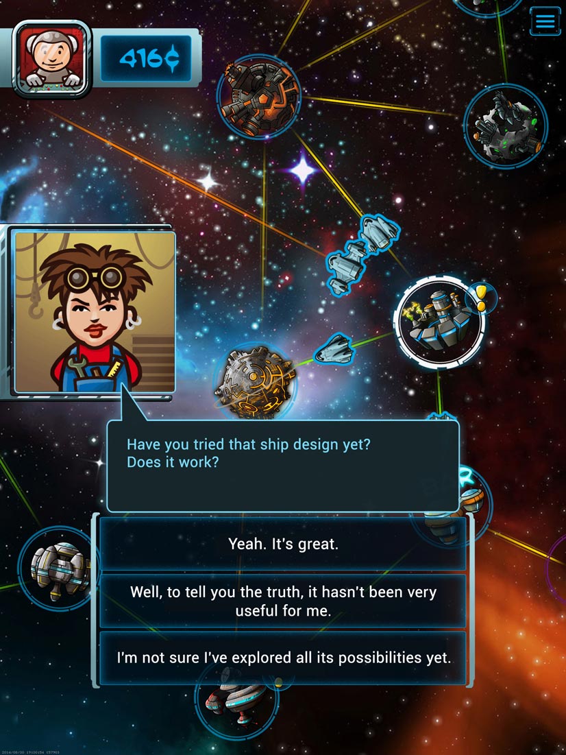 Скриншот из игры Galaxy Trucker - 8