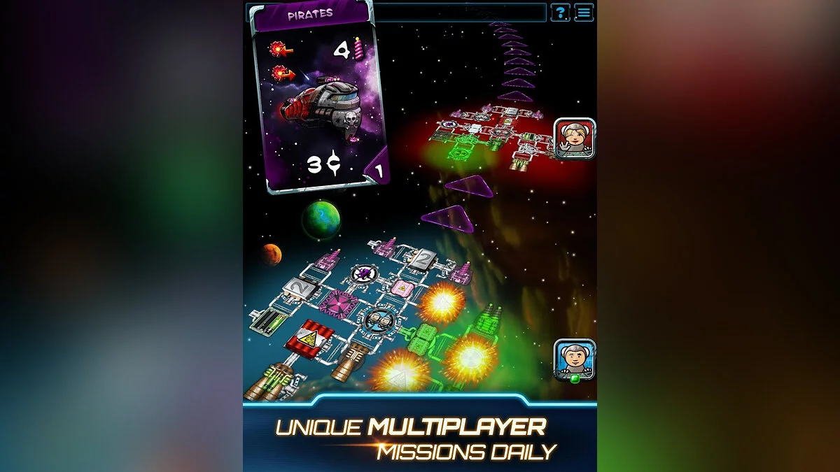 Скриншот из игры Galaxy Trucker - 5