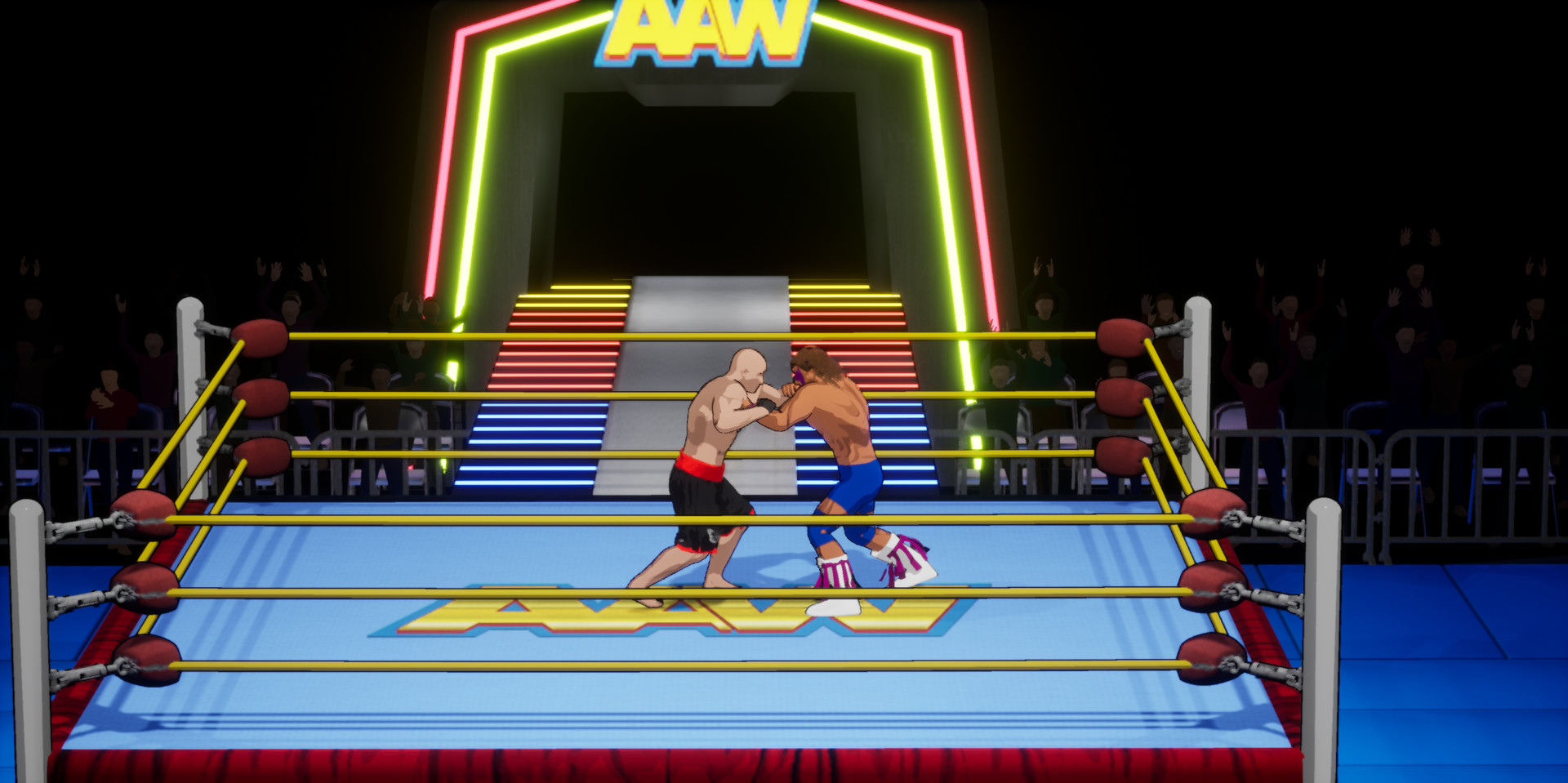 Скриншот из игры Action Arcade Wrestling - 11