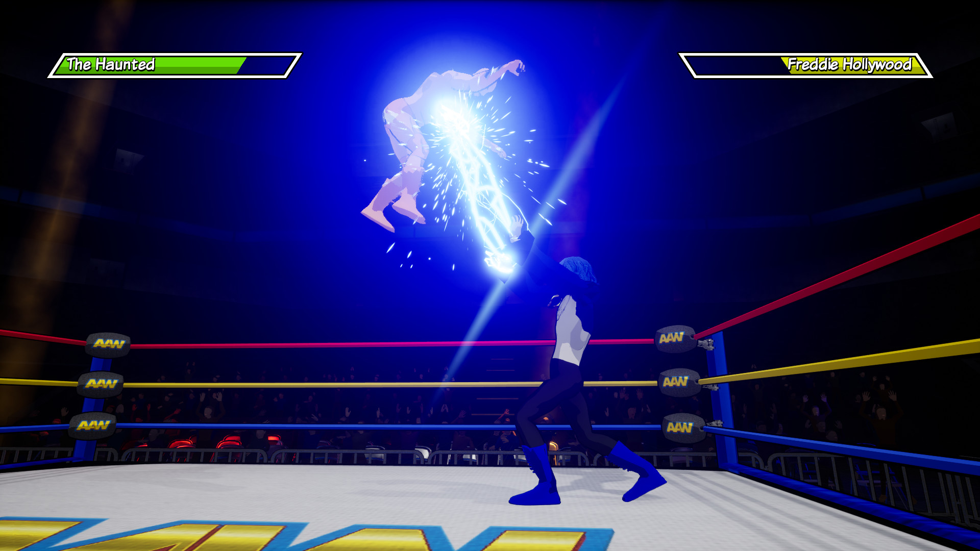 Скриншот из игры Action Arcade Wrestling - 9