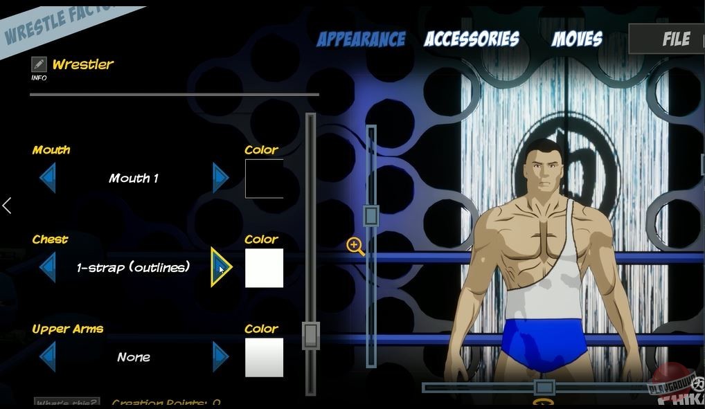 Скриншот из игры Action Arcade Wrestling - 8