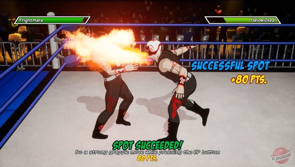 Скриншот из игры Action Arcade Wrestling - 10