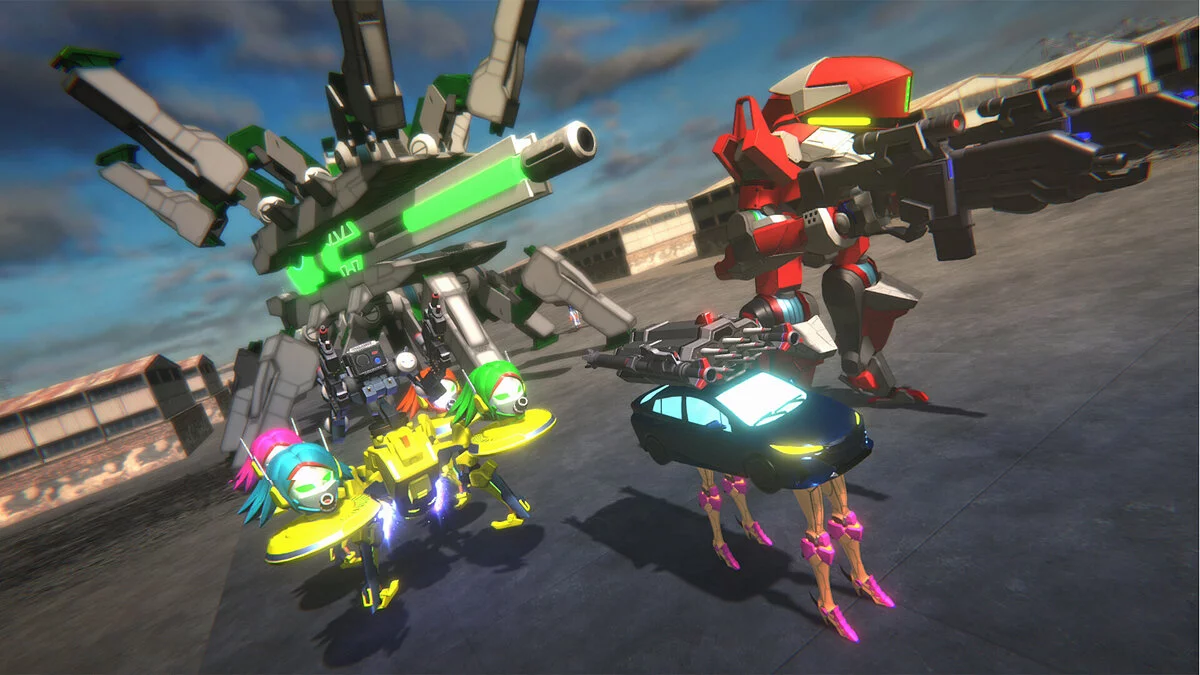 Скриншот из игры Custom Mech Wars - 20