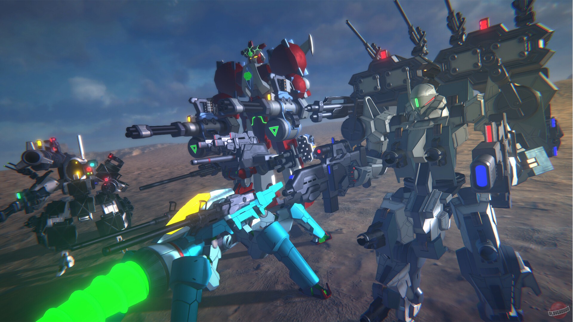 Скриншот из игры Custom Mech Wars - 5