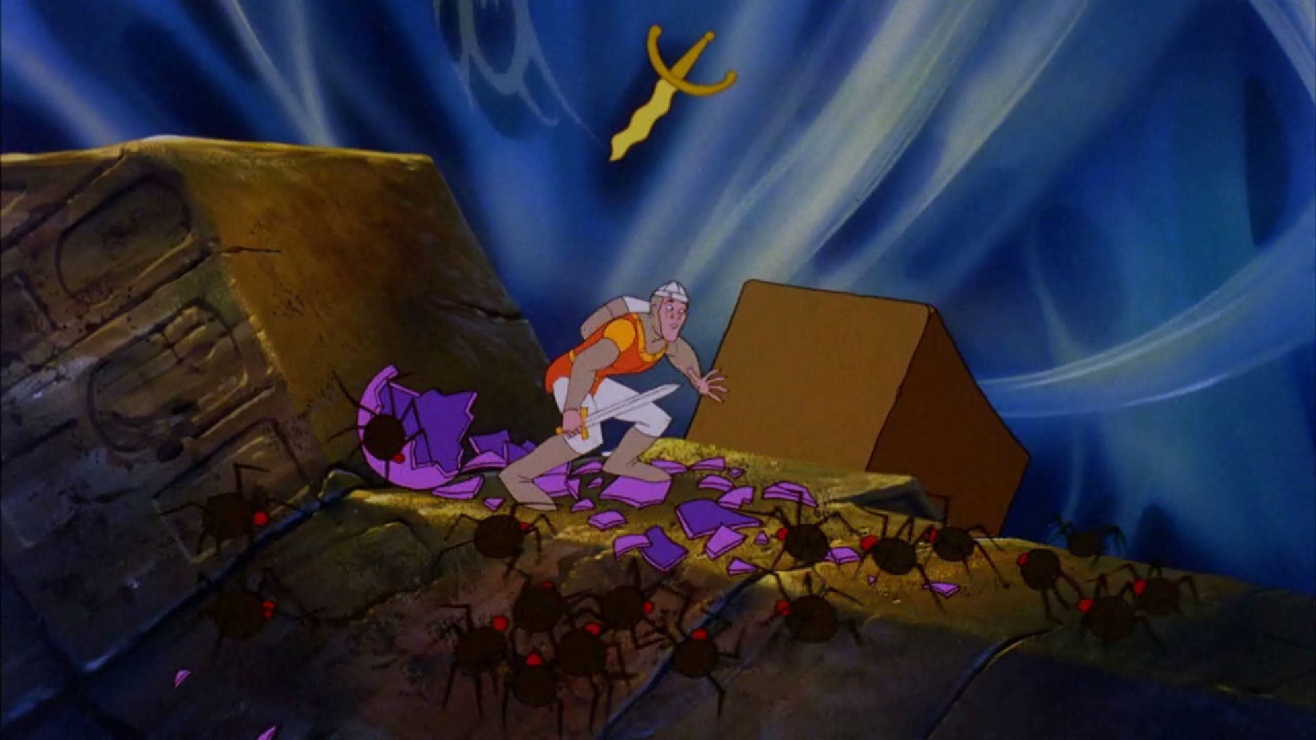 Скриншот из игры Dragon's Lair 2: TimeWarp - 1
