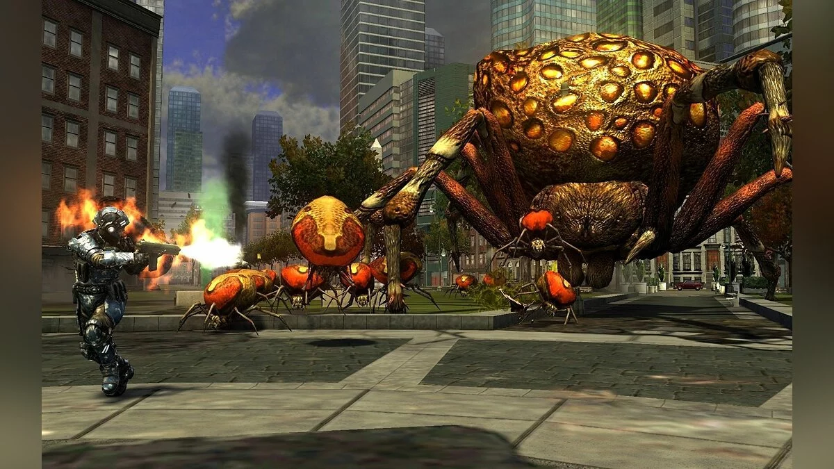 Скриншот из игры Earth Defense Force: Insect Armageddon - 59