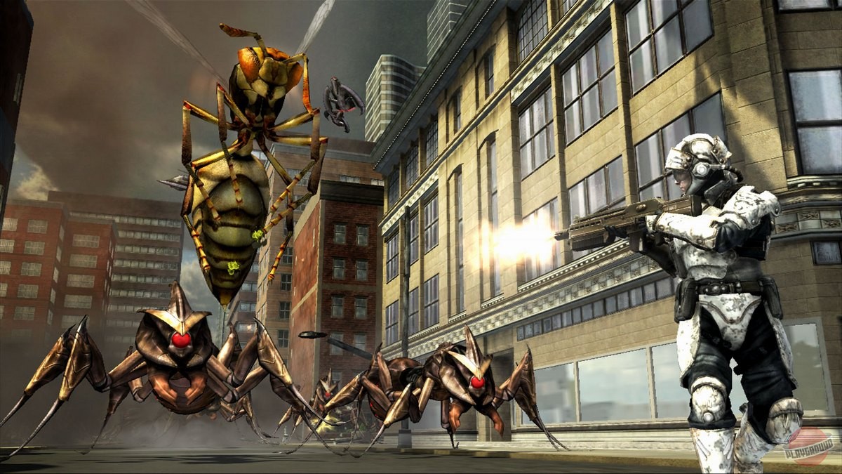 Скриншот из игры Earth Defense Force: Insect Armageddon - 75