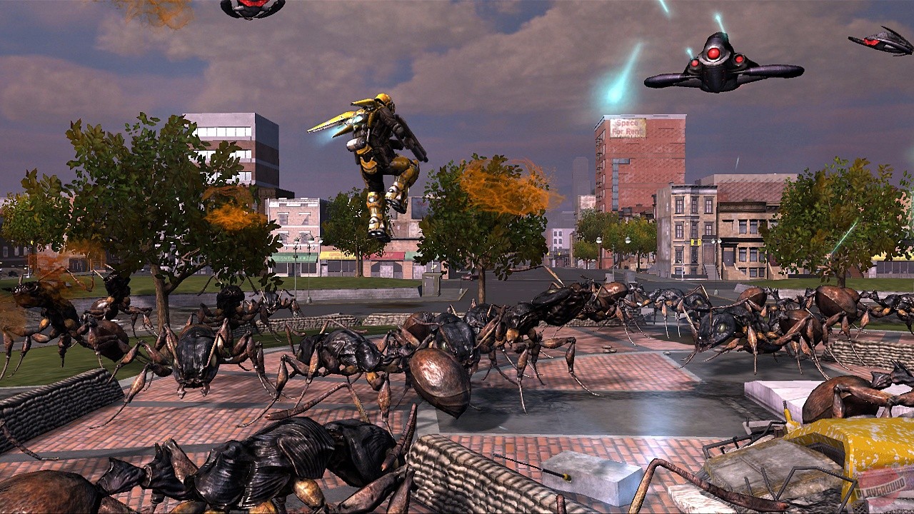 Скриншот из игры Earth Defense Force: Insect Armageddon - 124