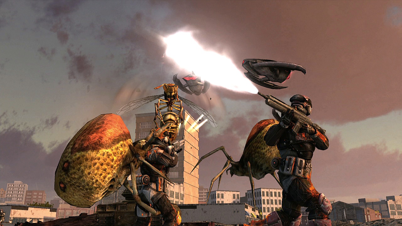 Скриншот из игры Earth Defense Force: Insect Armageddon - 82