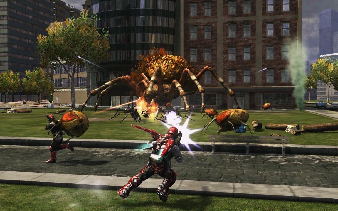Скриншот из игры Earth Defense Force: Insect Armageddon - 2